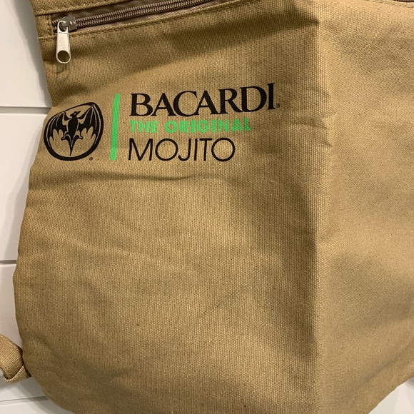 NWOT Bacardi Canvas Backpack - Picture 2 of 8